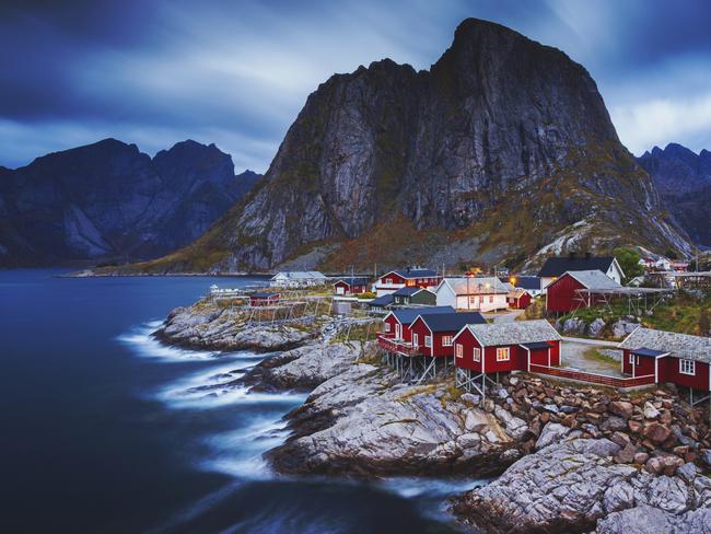 GCB PHOTO: Lauren Bath snapped this incredible photo of the Eliassen Rorbuer Cabins in Hamnoy, Lofoten Islands. Picture: @laurenbath OLYMPUS DIGITAL CAMERA