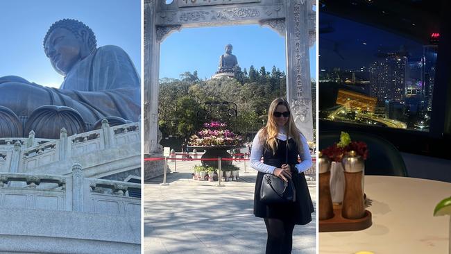 The Big Buddha on Lantau Island in Hong Kong. Photo: Crystal Fox,,