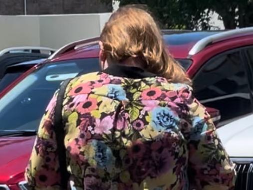 Nicoline Dayo Densworth leaving Maroochydore Magistrates Court.