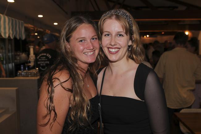 <p>Lilly Findlay and Mia Lindberg. The Pulse for Shaw and Partners Shannon Eckstein Ironman Classic awards evening at Northcliffe Surf Lifesaving Club Saturday the 11th of February. Picture: Marcelo Lang</p>