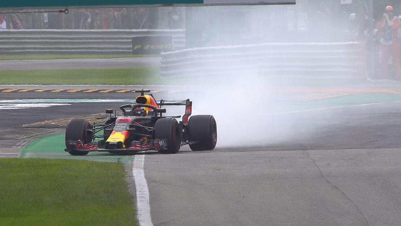 Daniel Ricciardo retired from the Italian Grand Prix with yet another mechanical failure.