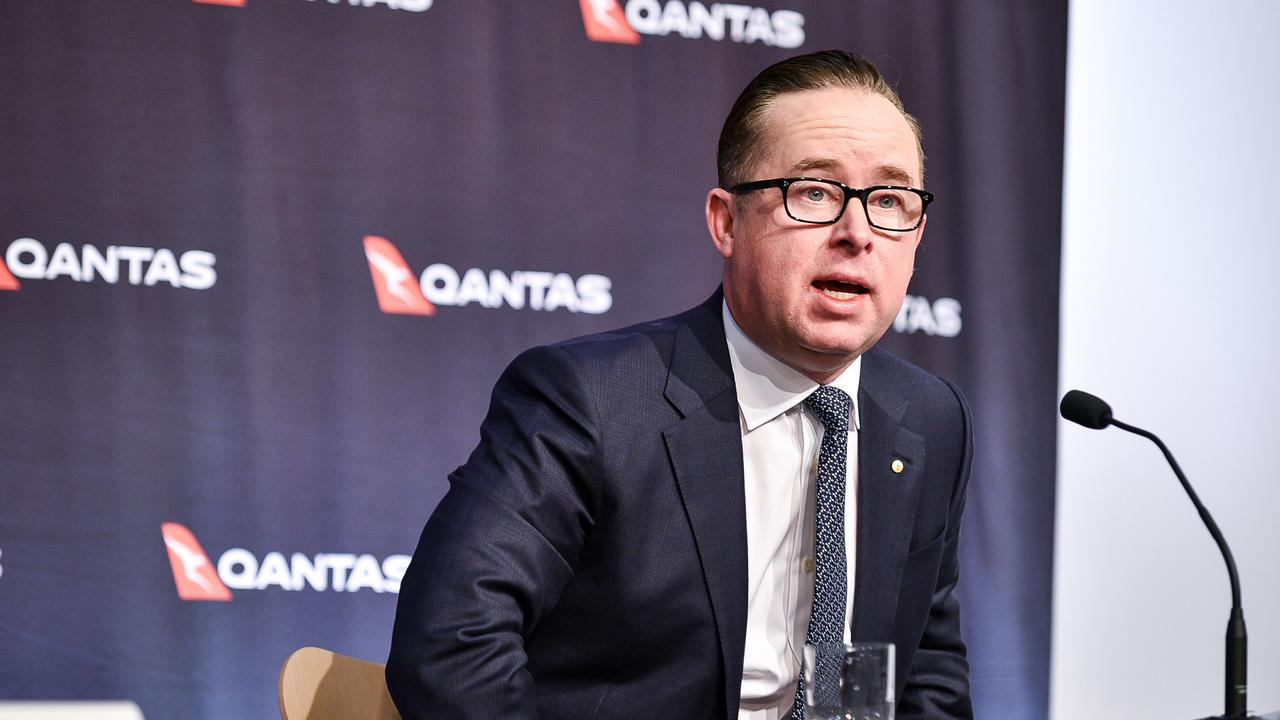 Qantas CEO Alan Joyce said the pandemic presented an opportunity to look at potential new domestic and international routes. Picture: Flavio Brancaleone/NCA NewsWire