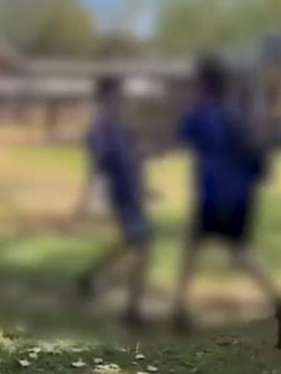 Footage has captured a series of brutal schoolyard fights in Katherine.