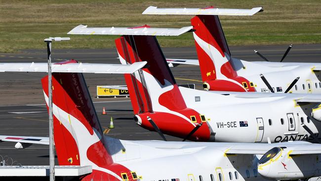 Qantas will cut at least 6000 jobs and continue to stand down 15000 employees as part of its plan to recover from the impact of the COVID pandemic. Picture: AAP