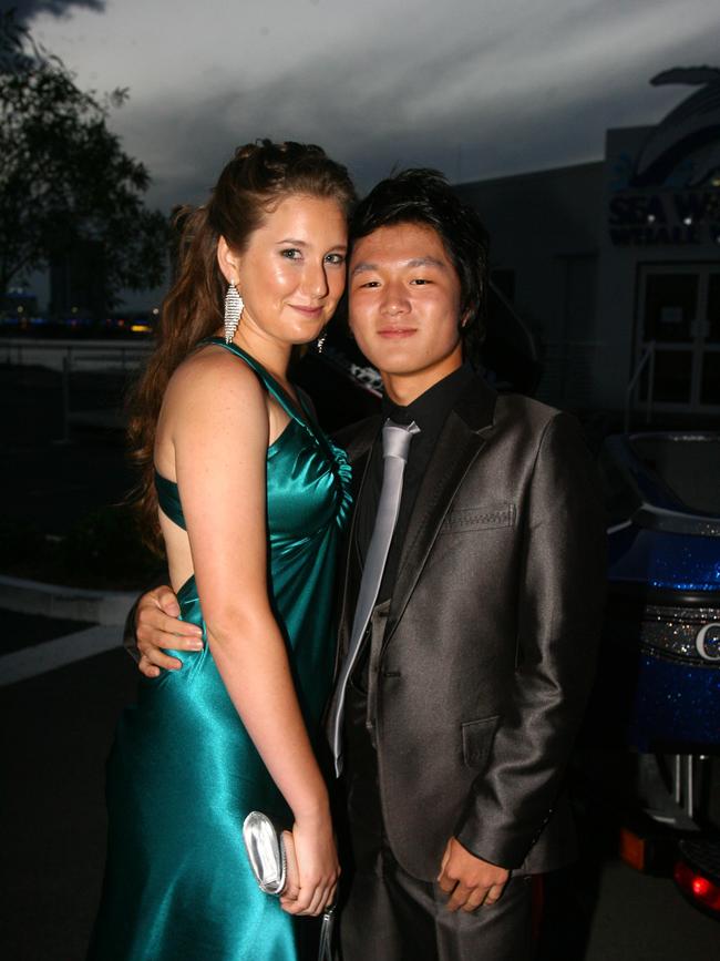 Hillcrest Christian College Formal at SeaWorld (L-R) Lornagh Howarth , Tiger Lee
