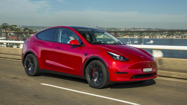 The Tesla Model Y was the News Corp Car of the Year in 2022. Photo: Mark Bean.