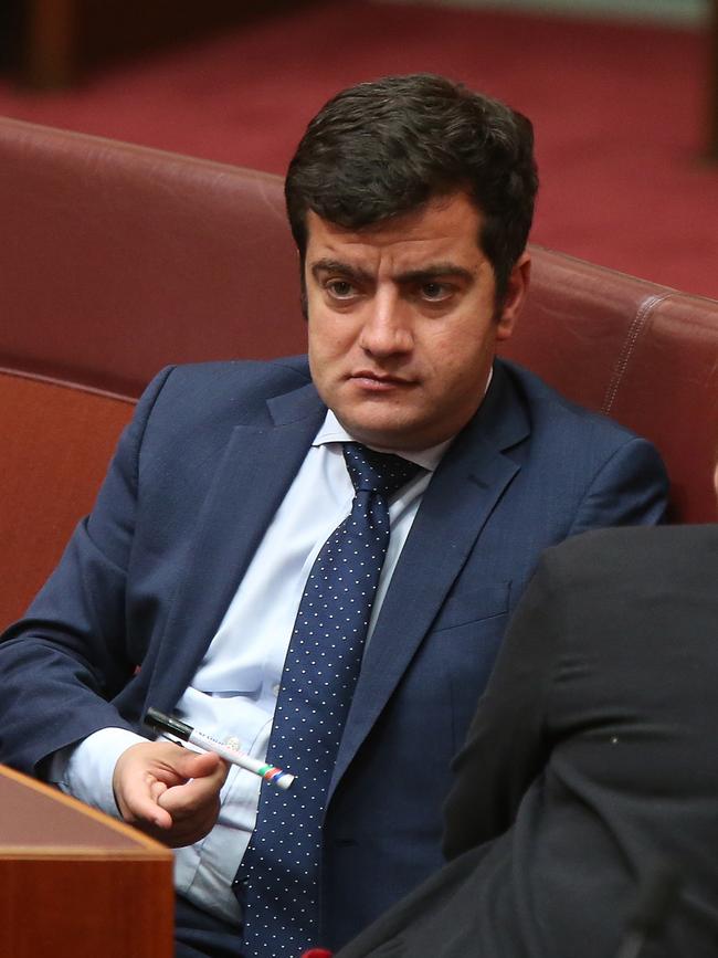 Labor senator Sam Dastyari renounced his Iranian citizenship. Picture: Kym Smith