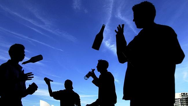 Flair bartending involves juggling and often setting fire to things. Picture: Jeremy Piper