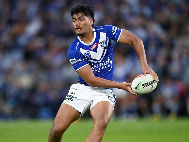 NRL 2023 RD15 Canterbury-Bankstown Bulldogs v Parramatta Eels - Karl Oloapu. Picture: NRL Photos