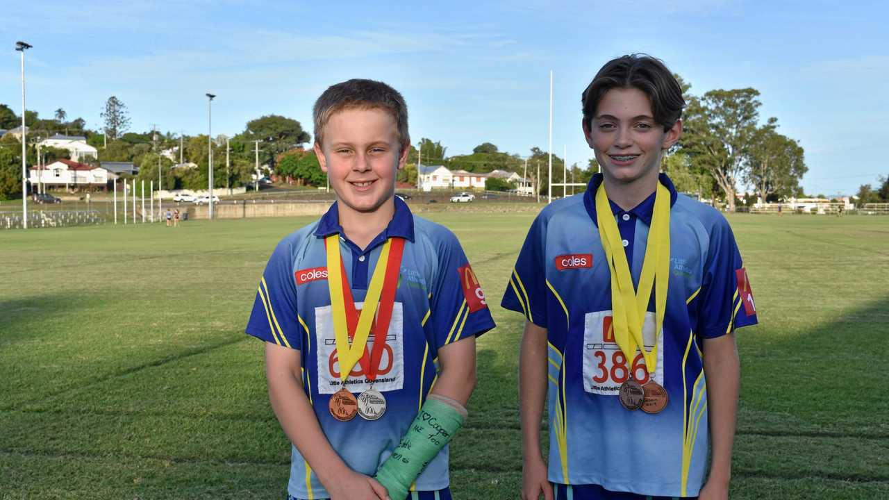 Four Medal Haul For Two Rising Stars Of Gympie Athletics 