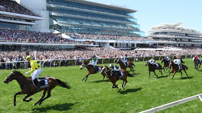 Much of the VRC’s business plan revolves around hosting a successful Melbourne Cup carnival each spring. Picture: Getty Images