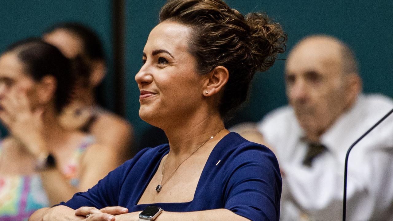 Chief Minister Lia Finocchiaro at the official Opening and First Meeting of the 15th Legislative Assembly of the Northern Territory.' Picture: Pema Tamang Pakhrin