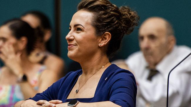 Chief Minister Lia Finocchiaro at the official Opening and First Meeting of the 15th Legislative Assembly of the Northern Territory.' Picture: Pema Tamang Pakhrin