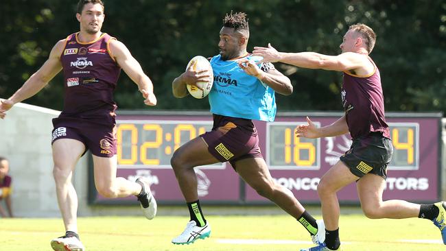 Segeyaro has made an impact in Brisbane. Photo: AAP Image/Jono Searle