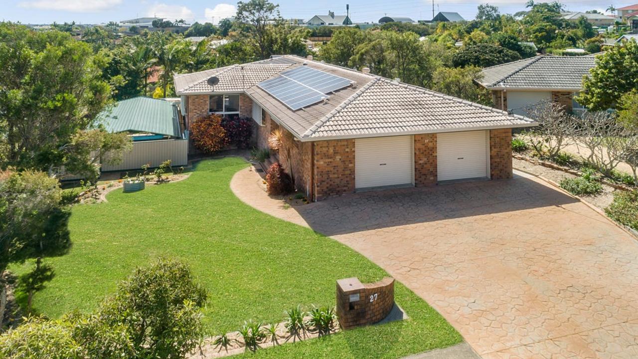 This property at 27 Kalana Rd, Currimundi, is on the market.