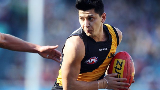 Robin Nahas has been axed by Richmond. Picture: Michael Klein
