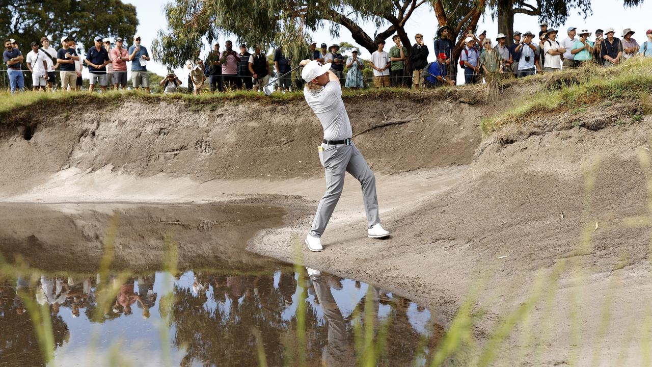 Cameron Smith reeled off six straight birdies. Picture: Darrian Traynor/Getty Images