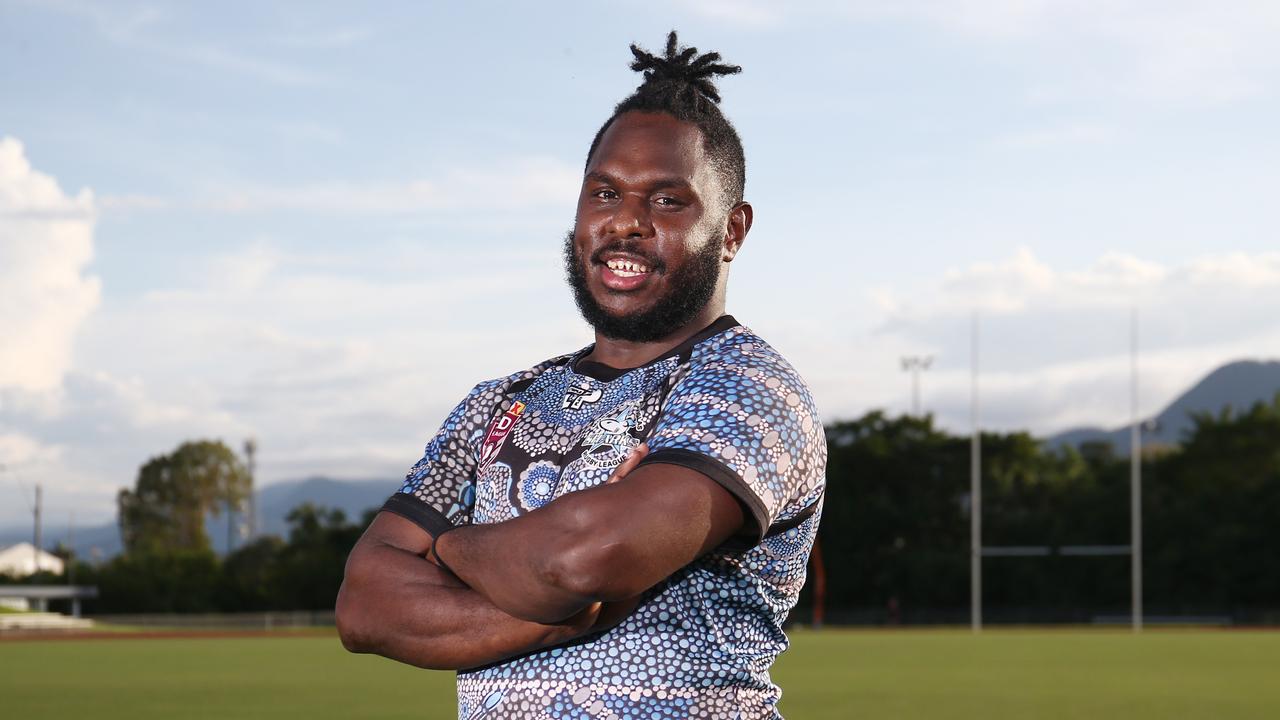 Eddie Daniel will play for the Mossman-Port Douglas Sharks in the 2021 Cairns and District Rugby League (CDRL) competition. Picture: Brendan Radke