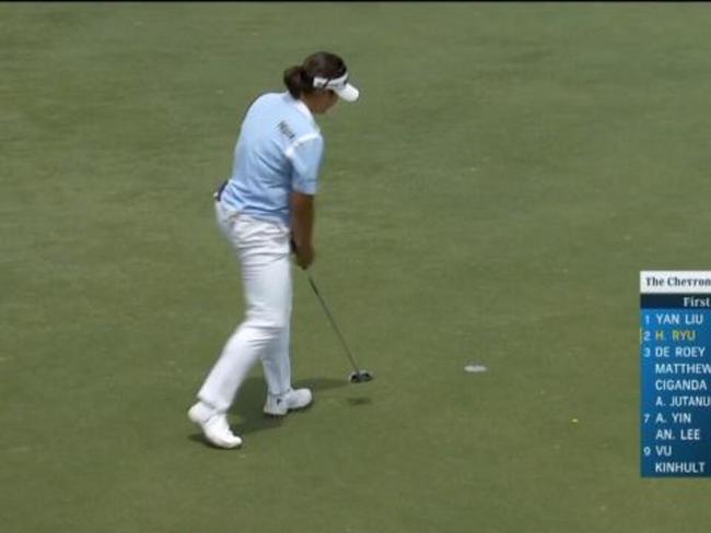 Weather impacts start to LPGA