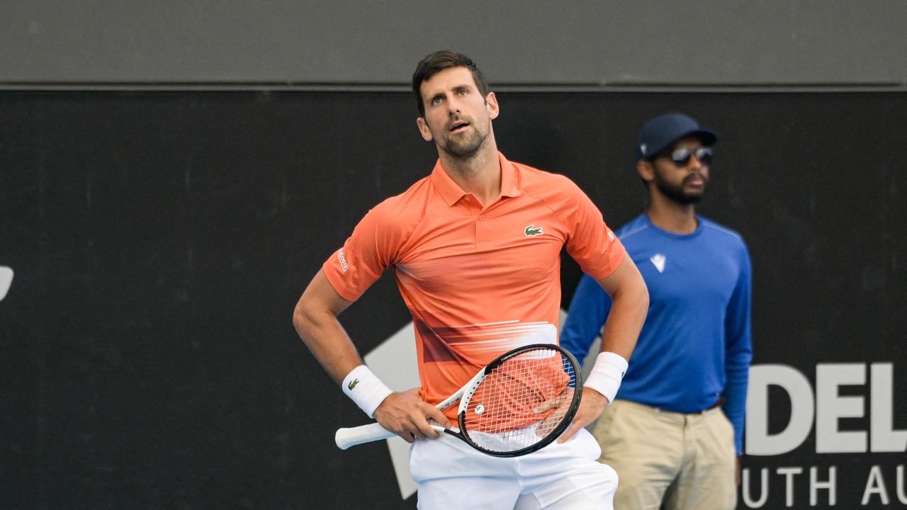 Fans who taunt Serbian tennis player Novak Djokovic have been warned they’re not wanted at the Australian Open. Picture: AFP