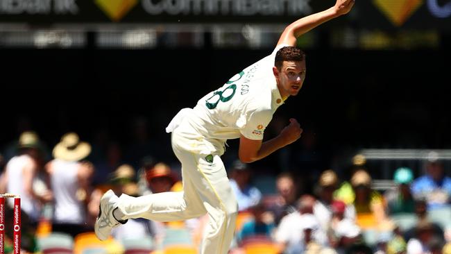 Australian paceman Josh Hazlewood is set to be ruled out of the second Test. Picture: Getty Images