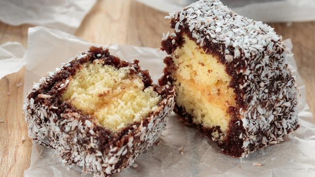 The lamington contained 40 calories, according to the mum.