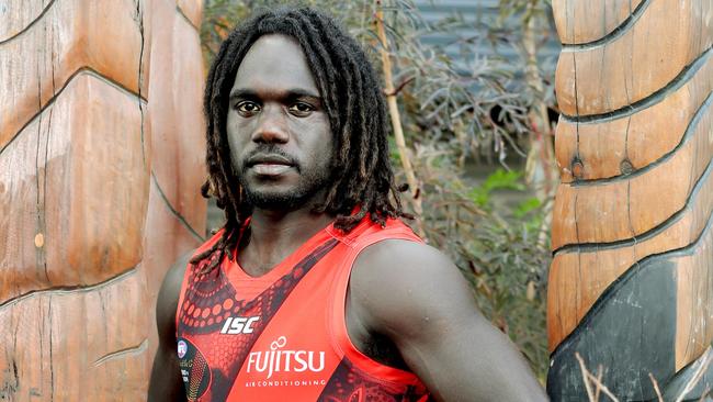 The AFL will pay tribute to the nation’s Indigenous community in the 2017 Sir Doug Nicholls Indigenous round. Picture: Mark Wilson