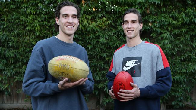 Max (left) and Ben King would take each other with the No. 1 pick. Picture: Michael Klein