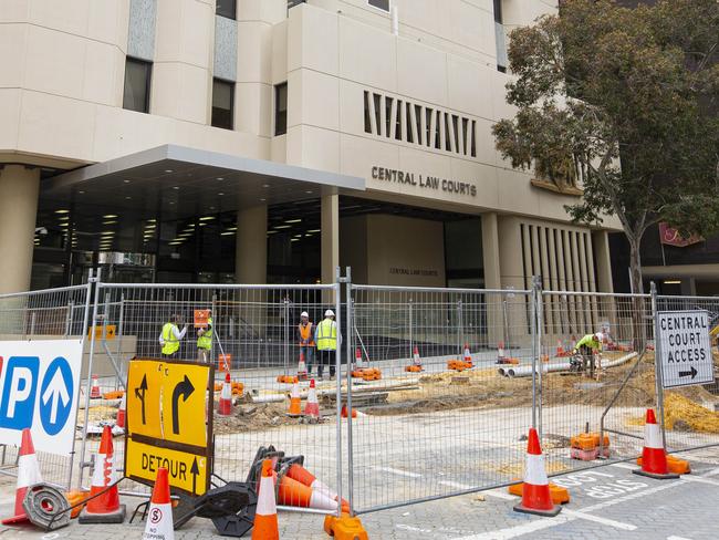 Pictures of the Central Law Courts in Perth. NOTE -Unfortunately there are street repairs all around both courts.Photo Ross Swanborough. 080920