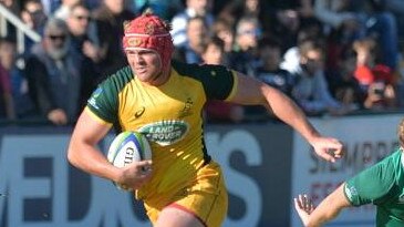 Queensland Reds and Junior Wallabies gun Harry Wilson hopes to carry his hero’s legacy. Picture: Getty