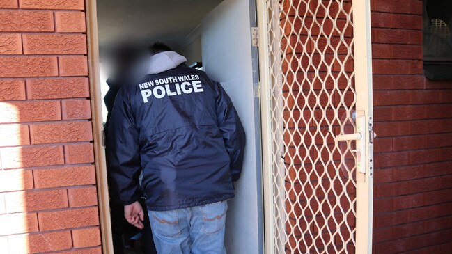 Police conducted raids on August 7, 2020. Picture: NSW Police