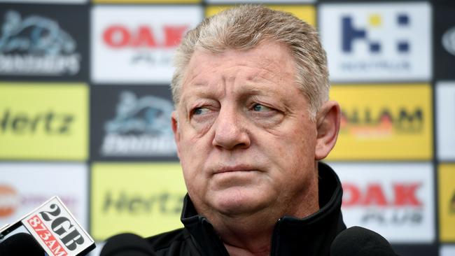 Phil Gould helped implement Panthers’ pathways during his eight-year stint at the club. Picture: AAP Image/Joel Carrett