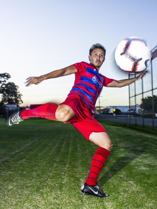 Japanese star Kazuma Kobayashi has joined Nerang. Picture: Luke Sorensen