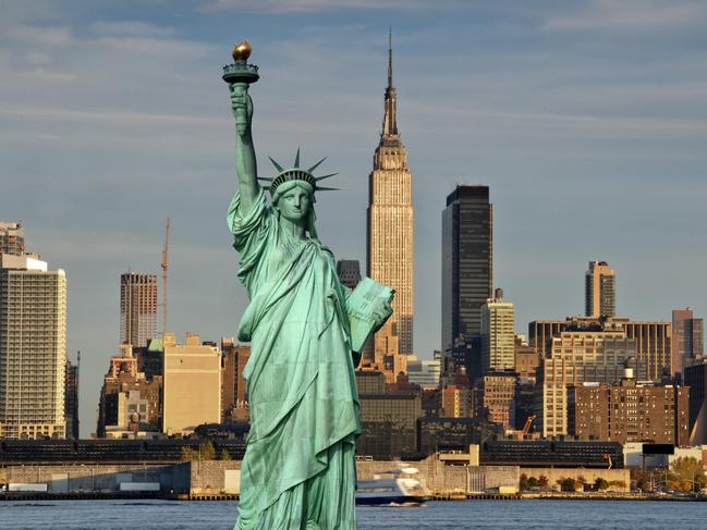New York’s iconic Statue of Liberty.