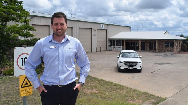 Madills dealer principal Adam Madill, pictured here outside the now torn down Hi-Way 1 truck centre, said the new dealership was a long time coming “but worth the wait”.