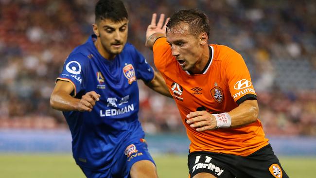 Roar import Eric Bautheac says the players need to lift against Perth. Picture: Getty Images 