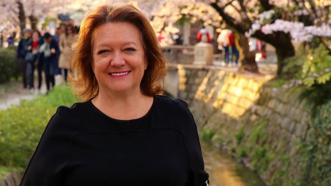 Hancock Energy owner and iron ore mogul Gina Rinehart.