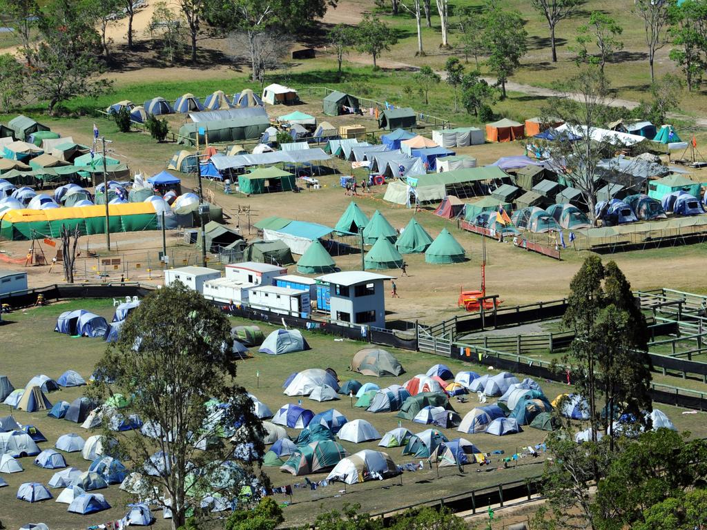 Maryborough hosted the 2013 Queensland Scout Jamboree. Photo: Valerie Horton / Fraser Coast Chronicle