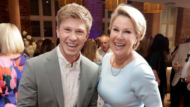 With I’m a Celeb co-host Julia Morris. Picture: Steve Pohlner