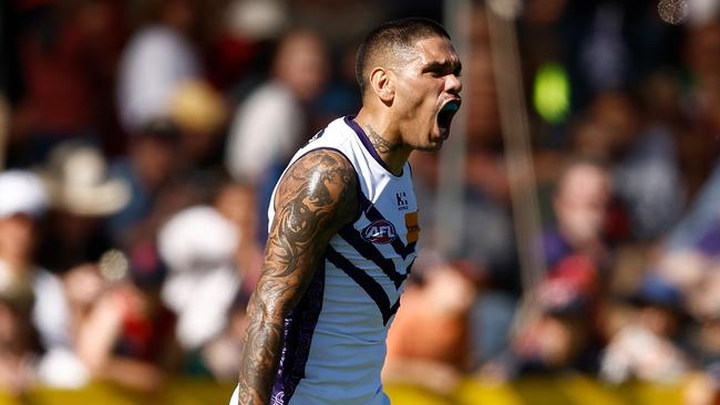 The Dockers couldn’t be stopped. (Photo by Michael Willson/AFL Photos via Getty Images)