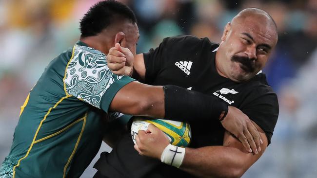 Competition on the rugby field is always fierce between New Zealand and Australia, with the two nations often known as having a love-hate relationship with each other. Photo by Matt King/Getty Images)