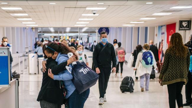 Many countries have tightened travel restrictions after it was announced the discovery of the Omicron variant. Picture: AFP