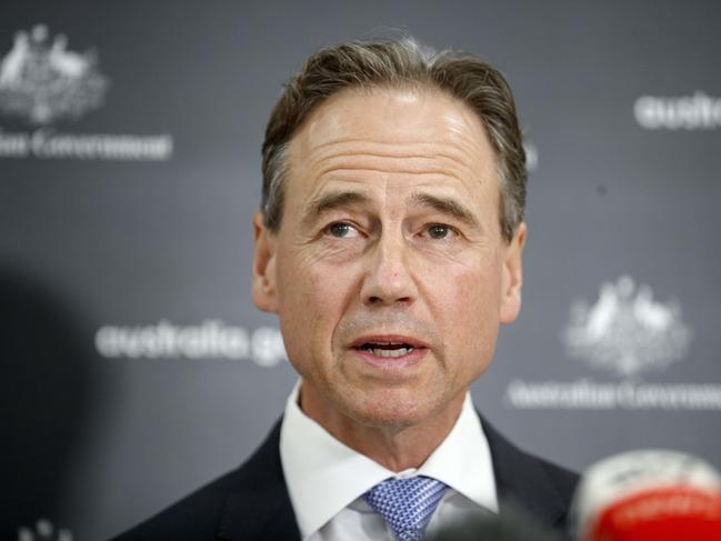 Health Minister Greg Hunt says India has requested Australia’s assistance with supplies of ventilators. Picture: NCA NewsWire / David Geraghty