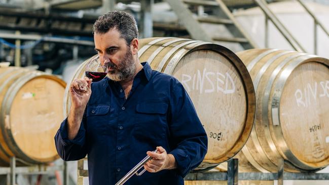 The pinot-whisperer: Liam McElhinney has shaped Osso’s pinot noir into something special. Picture: Supplied