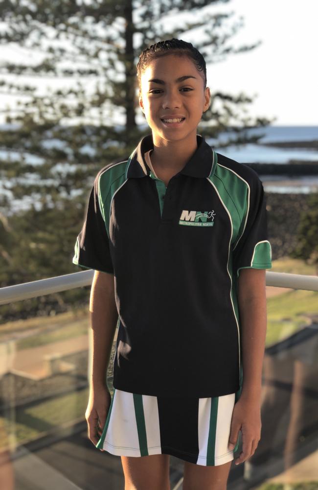 Local sports star Mahlia Henare. pine rivers press