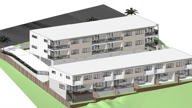 Plans have been lodged for a 14-unit development at 18-20 Lamington Terrace, Nambour.