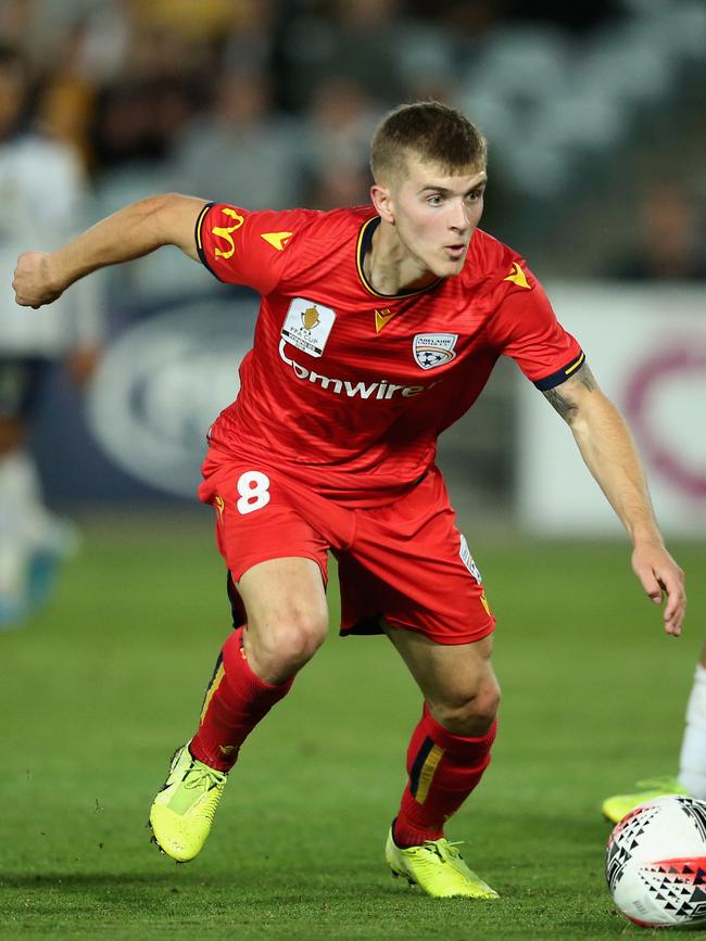 Olyroos captain Riley McGree. Picture: Ashley Feder/Getty Images