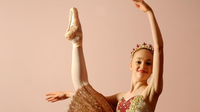 14 year old Chloe Keneally from Debra Whitten School of Dance, Underwood - Picture: Richard Walker