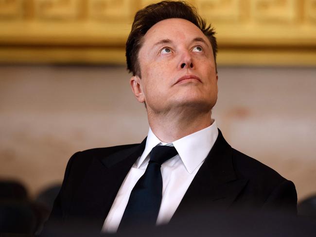 Elon Musk has now taken control of US Treasury payments systems. Picture AFP