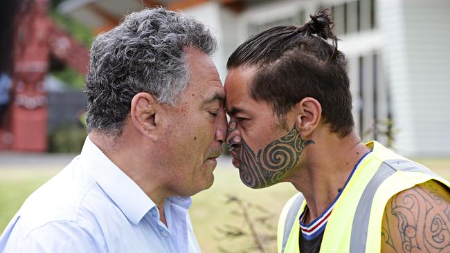 Paul Quinn, chairman of White Island Tours, left. Picture: Adam Yip